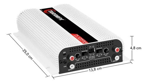 Modulo Amplificador Taramps Ts1200x4 1200w Rms Classe D Modulo Amplificador Taramps Ts1200x4 1200w Rms Classe D